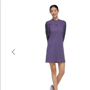 Adidas Women’s Ribbed 3 Striped Dress